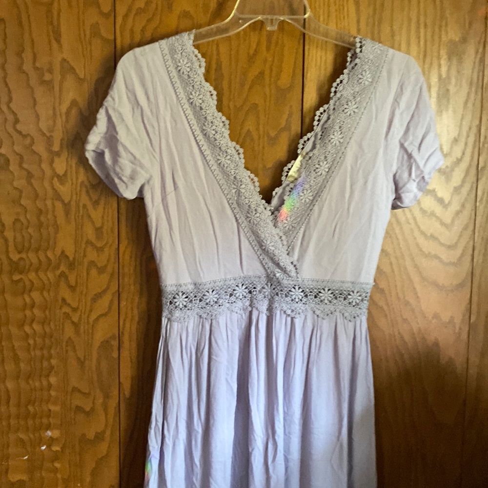Crochet maxi dress